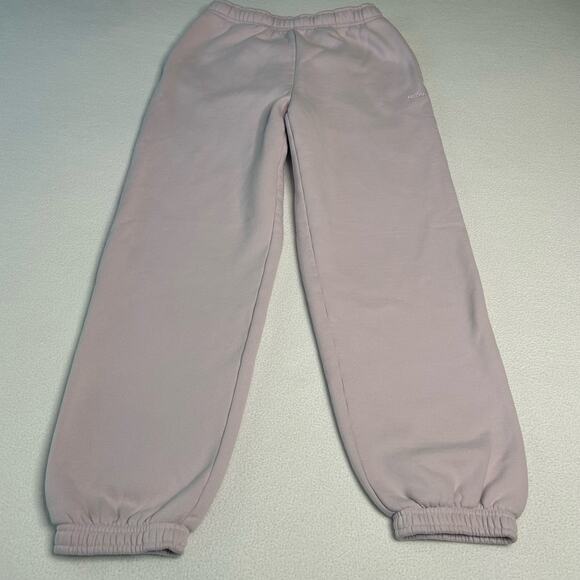 Aritzia Women's Size XS Cozy Sweatfleece Mega Jogger Pink - Picture 4 of 7